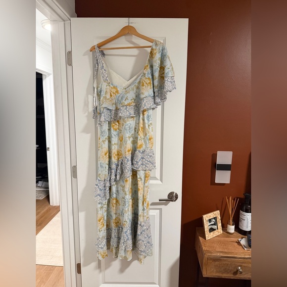 We Are Kindred Giovanna Tiered Maxi Dress, VGUC, Size US 8 - Picture 5 of 5